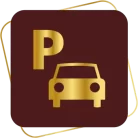 Each flat car parking.